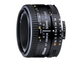 Nikon AF 50mm f/1.8D Nikkor Lens